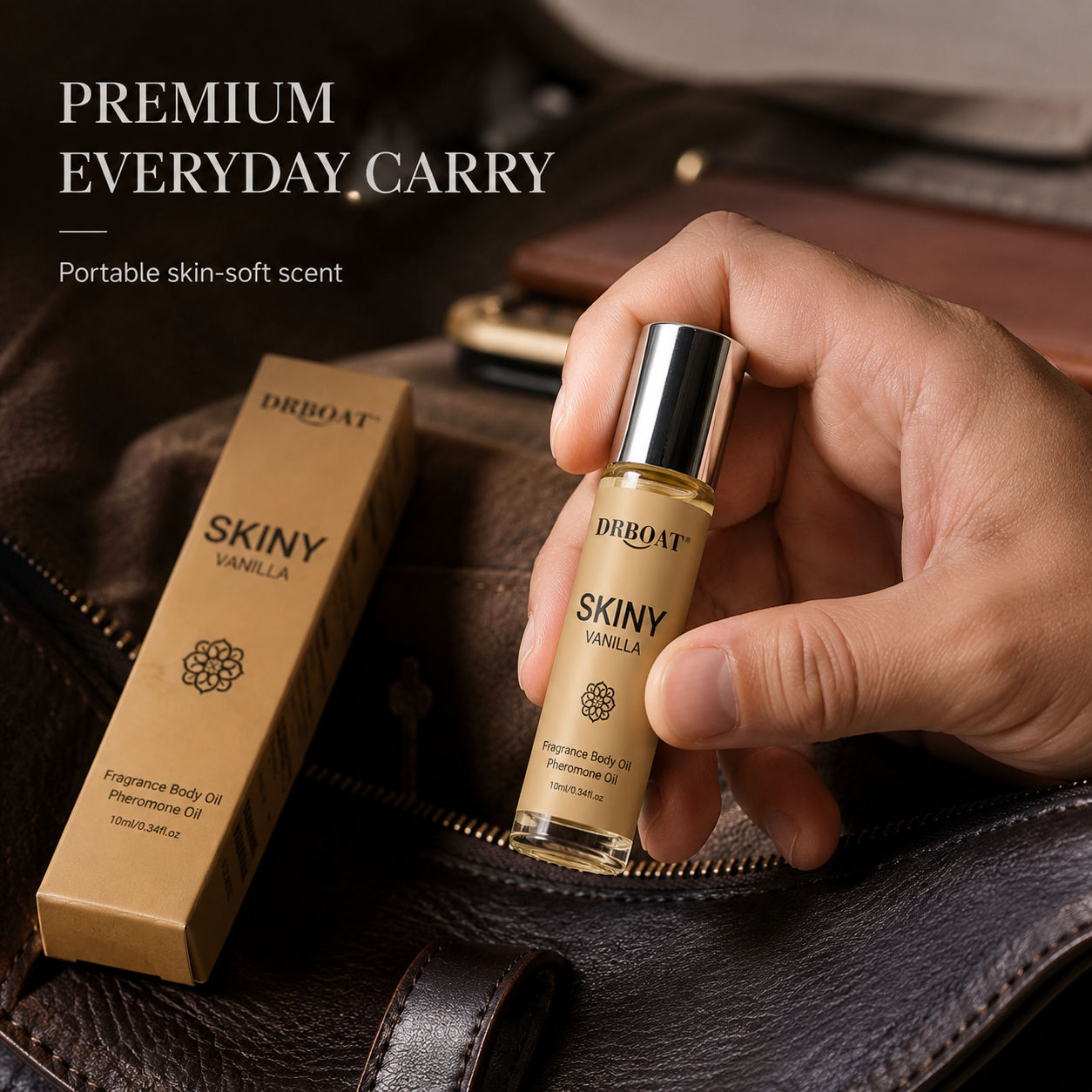 Fragrance And Perfume - Мужской роликовый парфюм с ароматом ванили