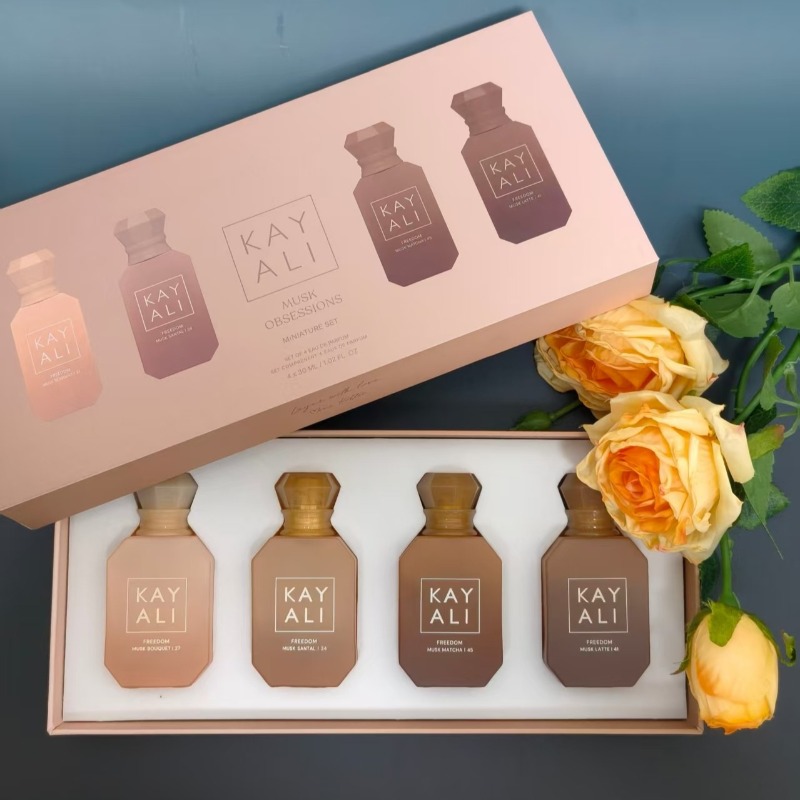 Perfume Fragrance Couture - Набор унисекс-парфюмов KAYALI, 4*30 мл, стойкий,