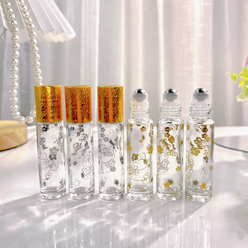 Attar Oil Roll On - 20 шт. 10 мл прозрачных стеклянных