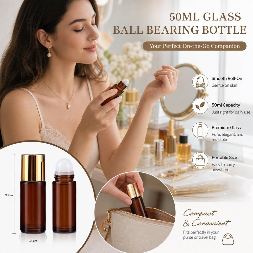 Флакон-роллер из янтарного сте – обзор и цена Attar Oil Roll On