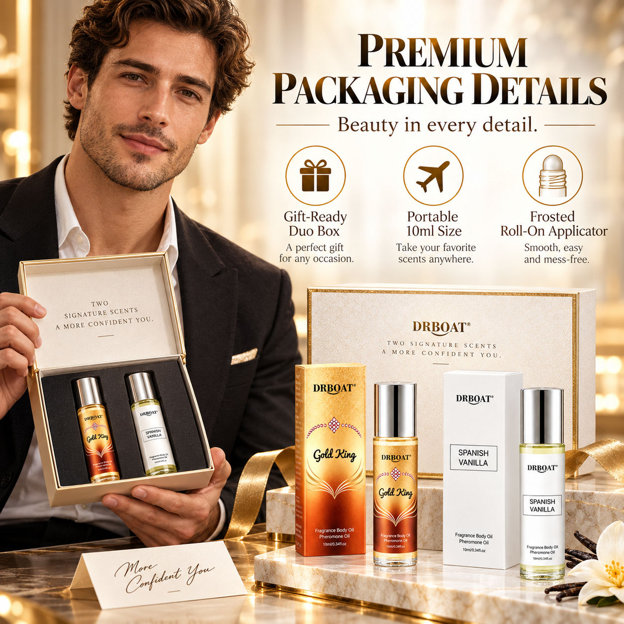 Набор мужских роликовых духов  – обзор и цена Fragrance And Perfume